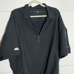 Nike Golf Men's Rain/Windbreaker Short Sleeve Size Large